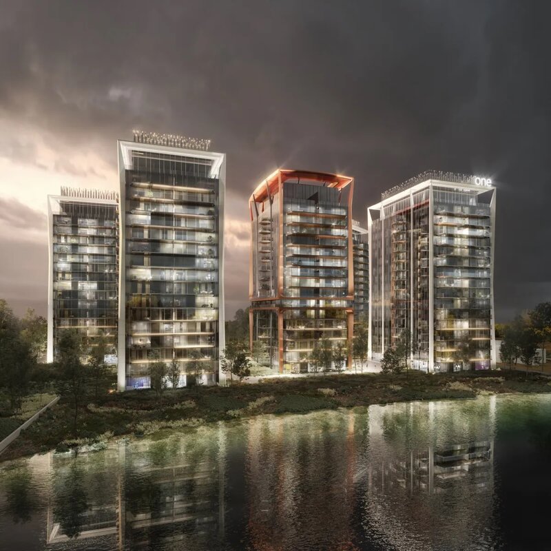 One Lake Club 2022, Prima Inchiriere, Apartament 2 camere 66 mp,