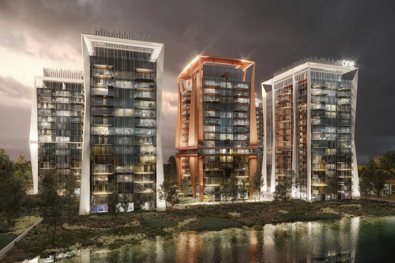 One Lake Club 2022, Prima Inchiriere, Apartament 2 camere 66 mp,